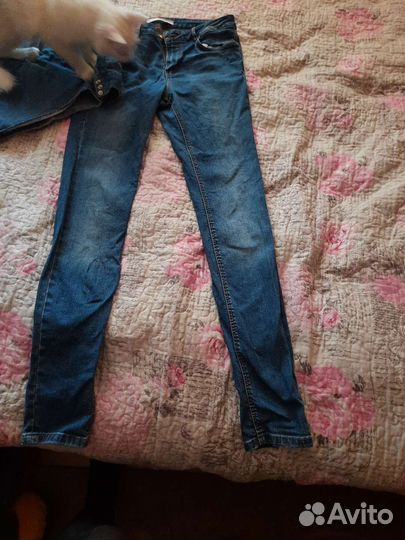 Джинсы, бомбер