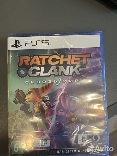 Ratchet&clank Сквозь миры для ps5