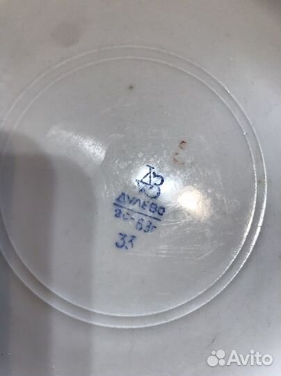 Тарелки зик Конаково Дулево 58-63 г