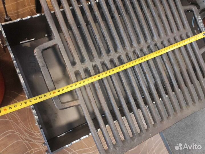 Гриль решетка чугун 45х51