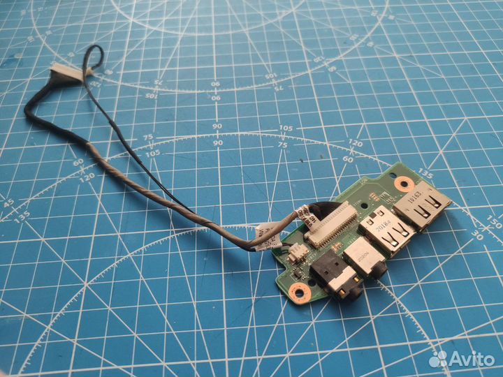 Плата USB/аудио разъемами для ноутбука Asus N61D
