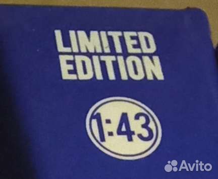 Масштабная 1:43 модель Форд транзит 2019