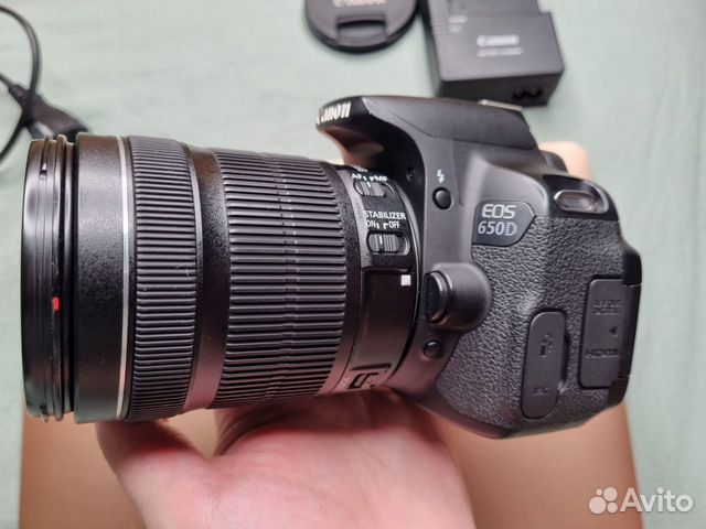 Canon 650d + 18-135mm is STM объявление продам