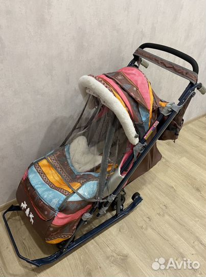 Коляска санки