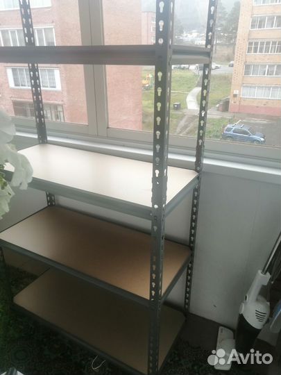 Стеллаж разборный металлический