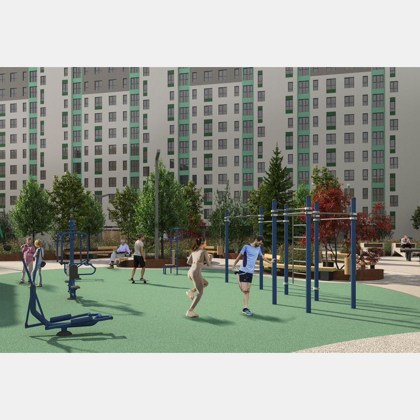 1-к. квартира, 30 м², 3/12 эт.
