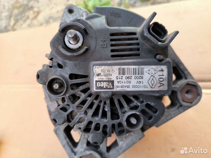 Renault генератор