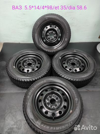 В сборе ваз r14/4*98/et 35/dia 58.6