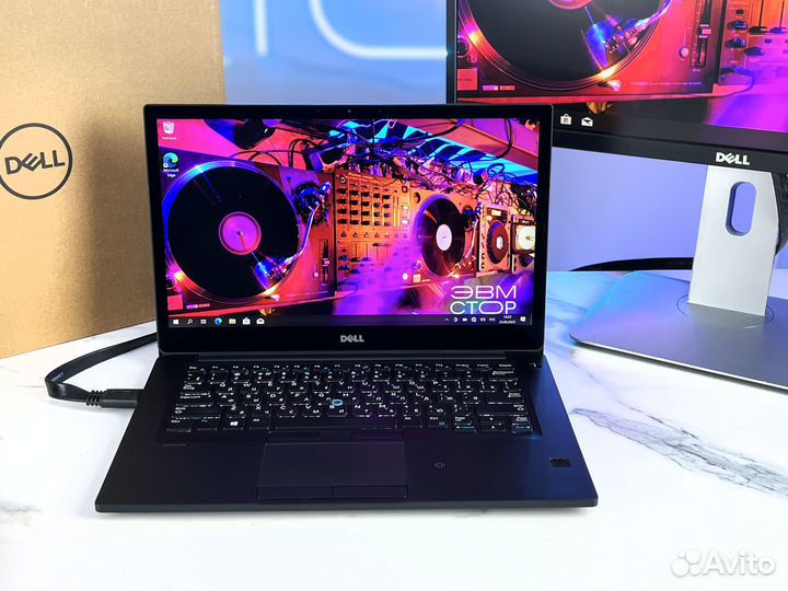 Сенсорный Dell 7480 + монитор 23,6