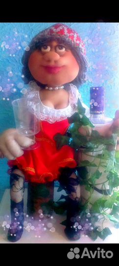 Интерьерная кукла ручной работы