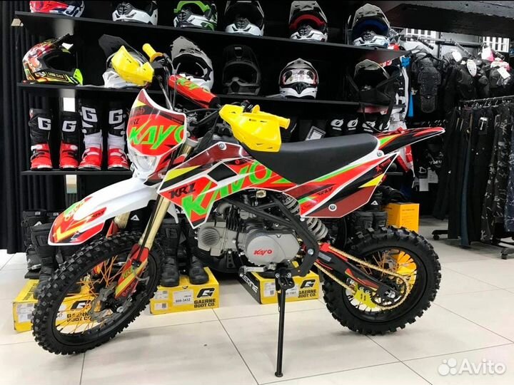 Мотоцикл питбайк Kayo Basic YX150