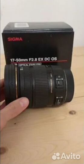 Объектив sigma 17-50 mm 2,8