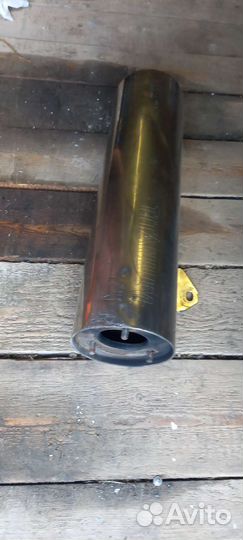 Глушитель тихий на kawasaki ZX9R