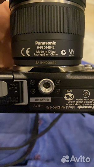 Фотоаппарат и обьектив panasonic