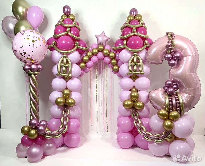 Воздушные шары, фотозоны