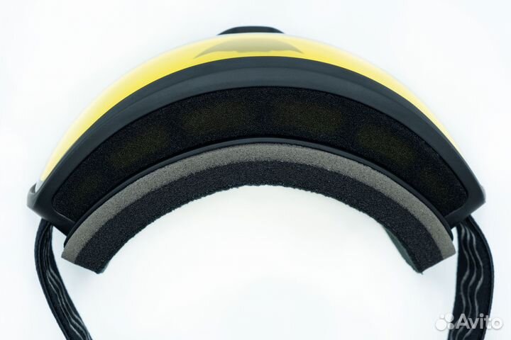 Маска Snowy Photon Black линза:yellow lens S1