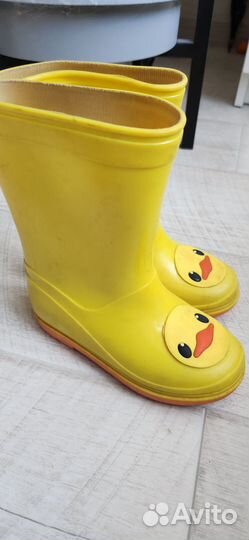 Детские резиновые сапоги 28 размер