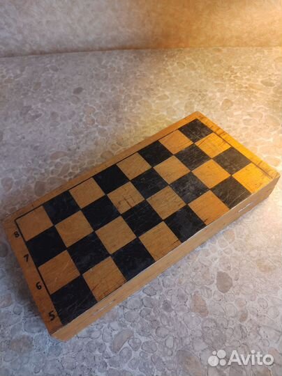 Шахматы деревянные СССР советские и лото
