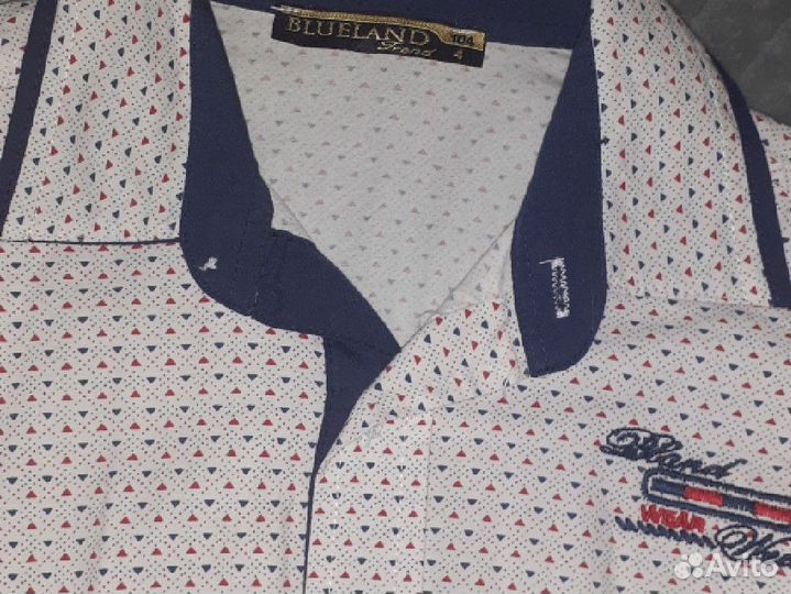 Рубашка для мальчика 104р-р