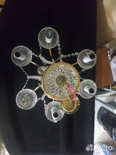 Хрустальная люстра СССР