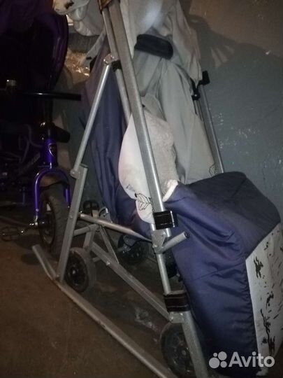 Детские зимние санки