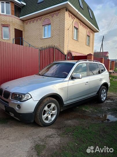 BMW X3 2.0 AT, 2008, 255 400 км