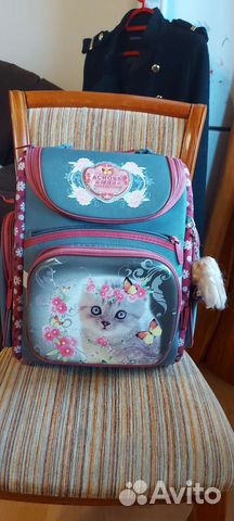Рюкзак школьный для девочки 1 класс