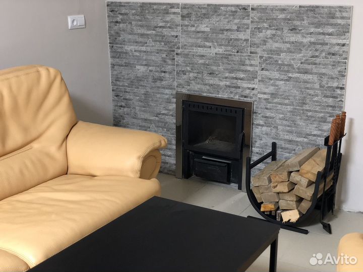 Баня на дровах с бассейном