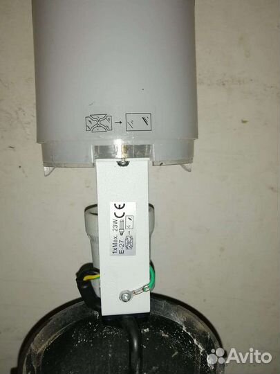 Фонарь уличный садовый