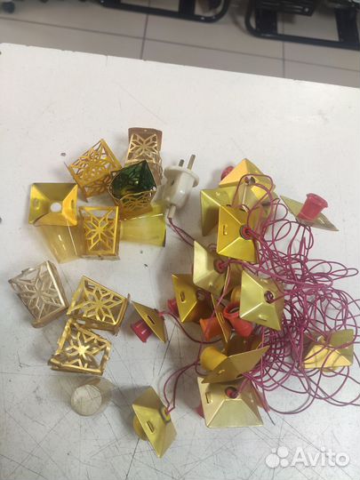 Гирлянда фонарики СССР