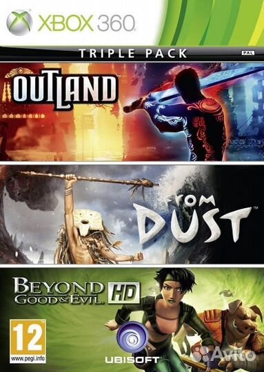 Outland+Dust+Beyond (Xbox 360, англ, бу)