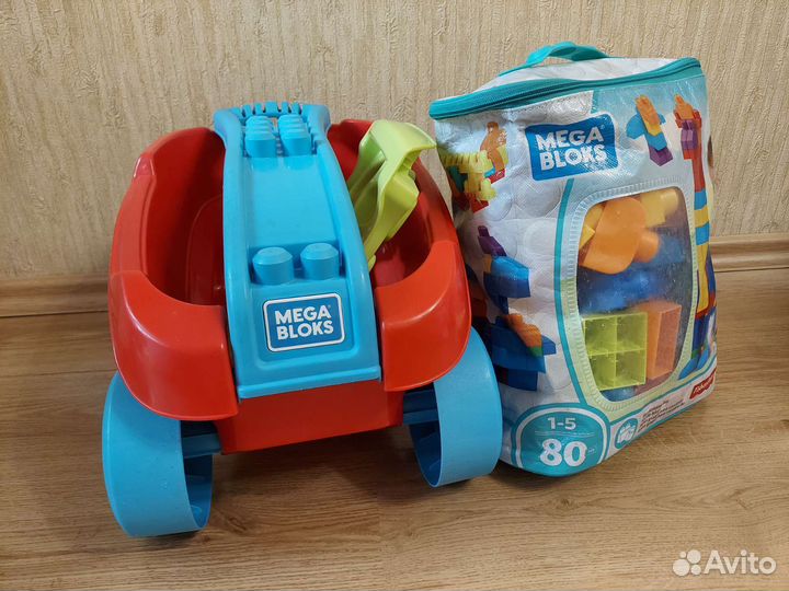 Конструктор Mega bloks (телега, слон, набор)