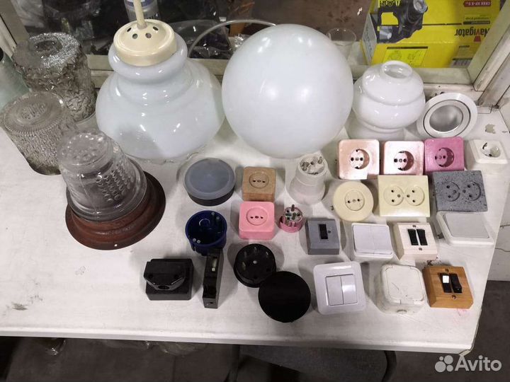 Розетки и выключатели СССР