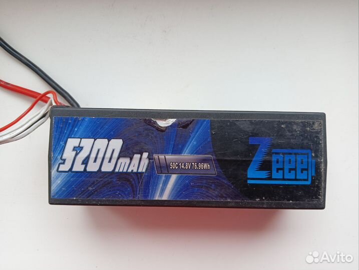 Аккумулятор lipo 4s Zeee 5200mah 14.8v 50c