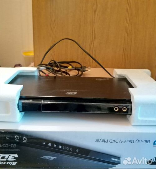 Blu-ray sumsung 3d BD-D5400k+3D очки(2 шт)