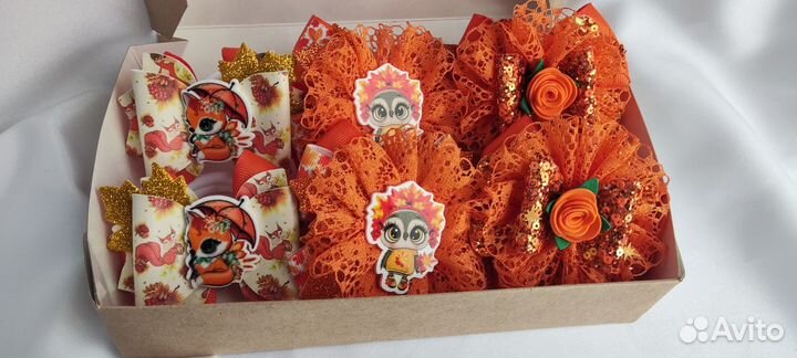 Резинки для волос, осенние аксессуары