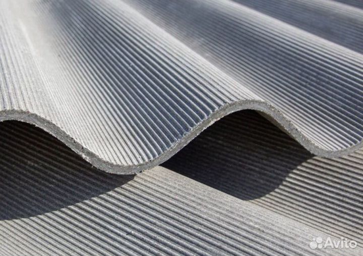 Шифер 7 волновой ГОСТ, доставка, В наличии