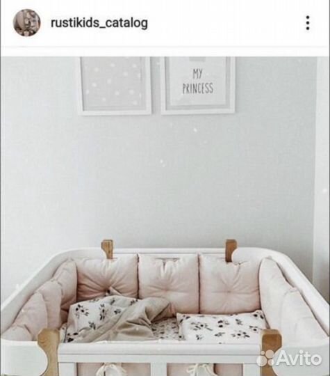 Бортики в кроватку Rustik