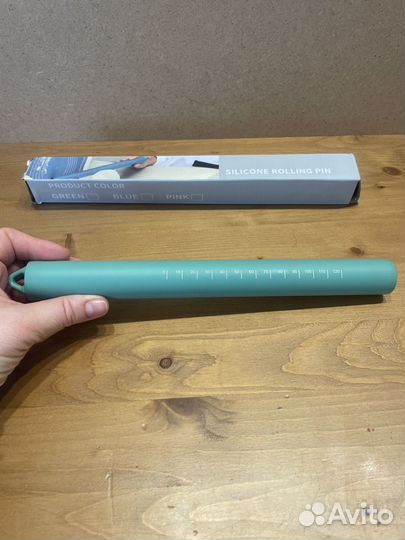 Скалка для теста силиконовая 25 см