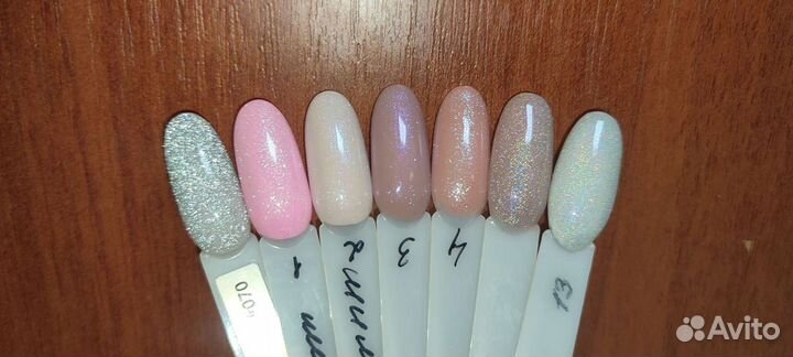 Топ для гель лака с разными эффектами