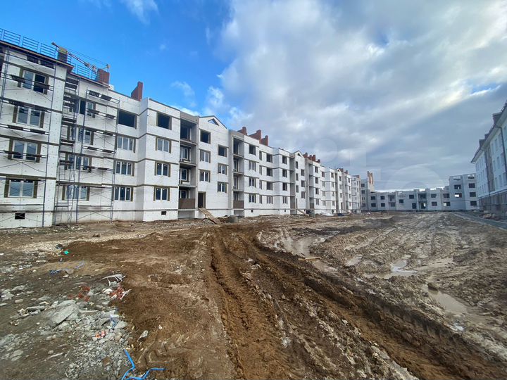 2-к. квартира, 52,4 м², 3/4 эт.
