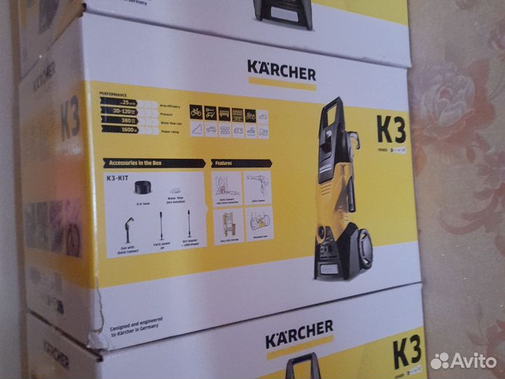 Мойка высокого давления karcher k3