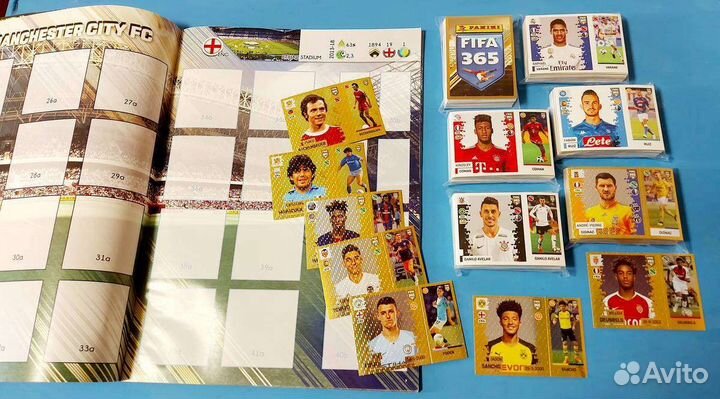 Полный сет фифа 18-19 версия 446 наклеек и альбом
