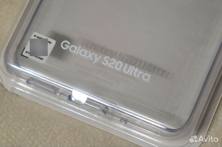Чехол Samsung Clear Cover Galaxy S20 Ultra