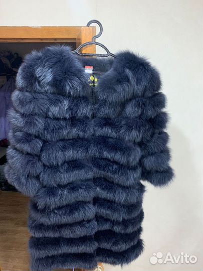 Шуба из песца