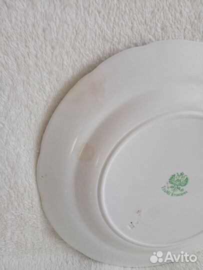 Тарелка т-ва М.С. Кузнецова винтаж