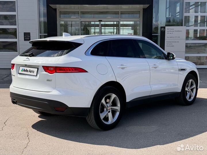 Jaguar F-Pace 2.0 AT, 2018, 126 750 км