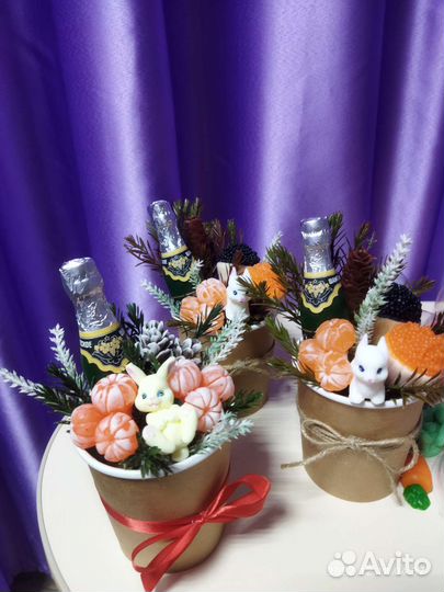 Букеты из мыла ручной работы