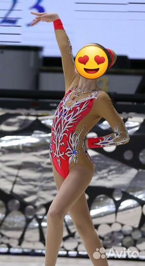 Купальник для гимнастики, спортивной аэробики