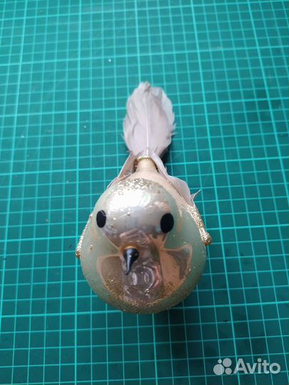 Птичка на прищепке